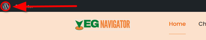 Area amministrativa WordPress