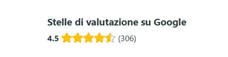 Widget stelle valutazione google